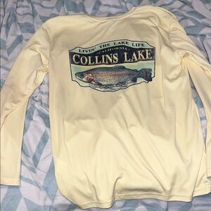 Collins Lake Graphic Long Sleeve Shirt